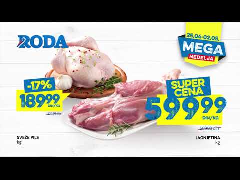 Roda | Mega nedelja 25.04 - 2.05.2019.