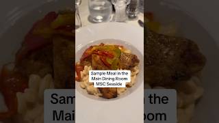 MSC Seaside main dining room. #MSC #foodie #cruise #dining