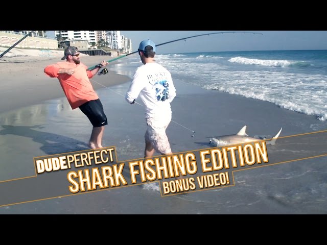 Dude Perfect: Shark Fishing Battle BONUS Video