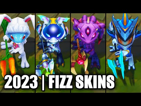ALL FIZZ SKINS SPOTLIGHT 2023 | League of Legends
