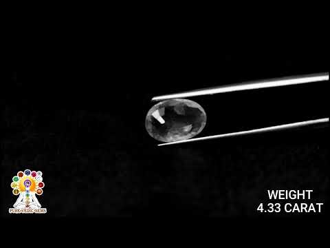 White Sapphire 4.33ct. (Economy) video