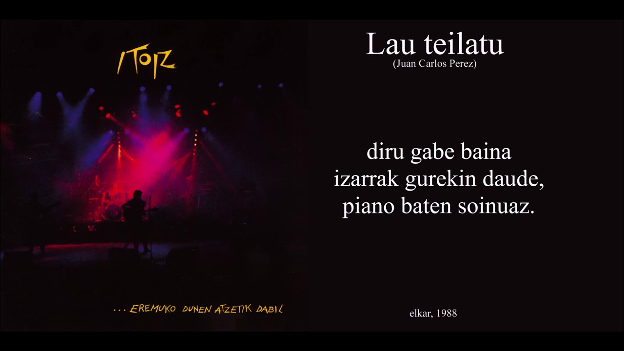 ITOIZ - LAU TEILATU (Lyric Video)