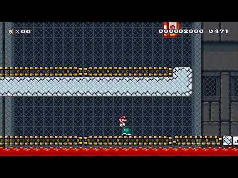 Mario Maker Riesen Panzerfahrt! Automatik ( Mein Level )