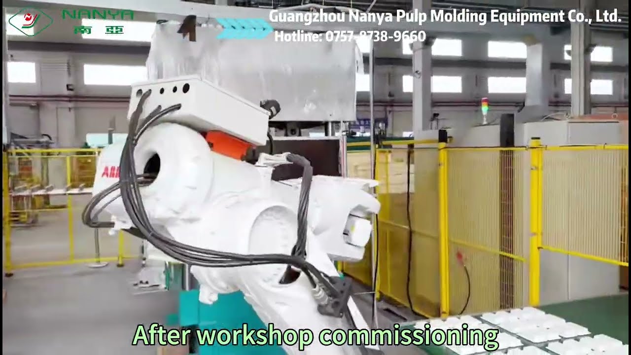 Automatic Bagasse Pulp Tableware Forming Machine(YC042)