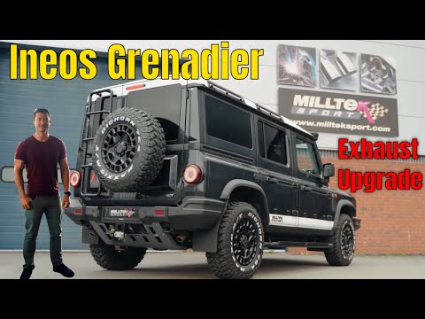 Ineos Grenadier with Milltek Sport Performance Exhaust System Sound