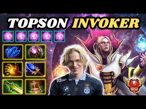 🔥 TOPSON Invoker WEX Highlights Gameplay VS NothingToSay 🔥 Grandmaster Tier TOPSON INVOKER - Dota 2