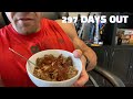 297 Days Out - FULL BACK WORKOUT | Full Day of Eating (5K+ Calories!)