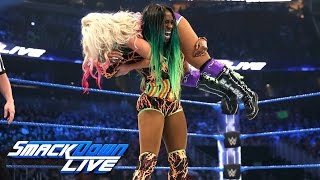 Naomi vs Alexa Bliss — SmackDown Womens Champion