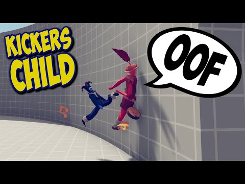 The Kickers Child vs Every Faction 1v1 - TABS MODS GAMEPLAY