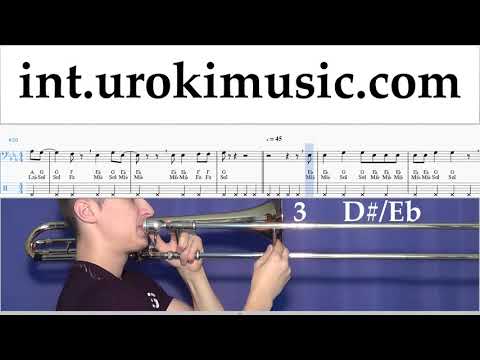 Tutorial de Trombón Imagine Dragons - Bad Liar Clases Notas um-i703