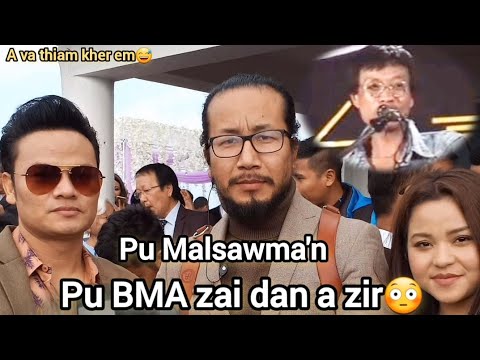 Pu Malsawma'n zaithiam HL Biakmawia [BMA] zai dan a zir..!!A va thiam kher em😳😳