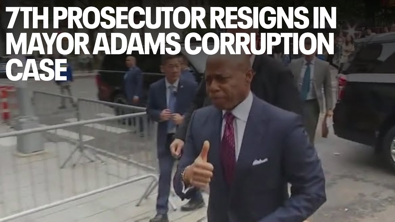 7th prosecutor resigns in Mayor Adams corruption case