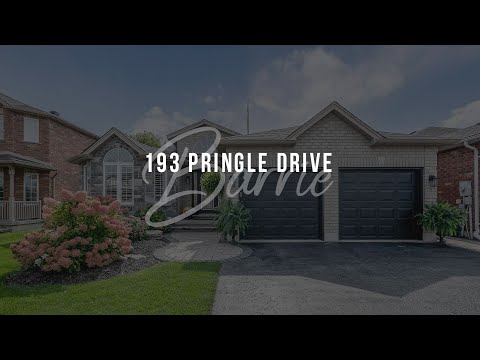 193 Pringle Drive Barrie Ontario | Real Estate Barrie | kwteam.ca