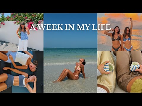 week in my life in florida: beach days, scrapbooking, sunrises 