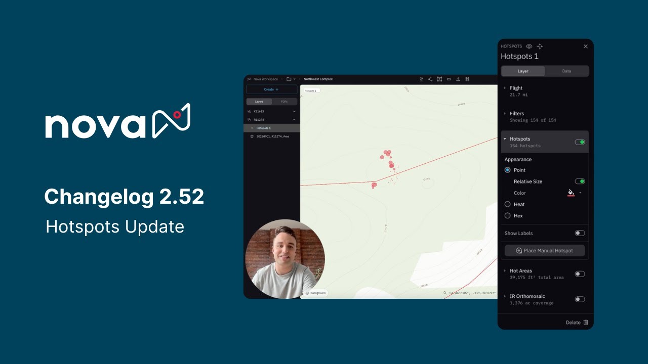 Hotspot Upgrades | Drone Mapping for Wildland Fire Management | Nova