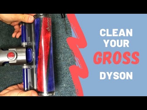 Vacuum Repairman shows how to take apart the Dyson soft roller head to clean properly!