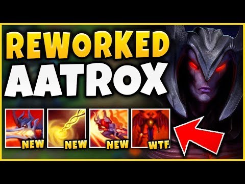 THIS NEW AATROX REWORK IS ACTUALLY RIDICULOUS! SEASON 9 REWORKED AATROX GAMEPLAY - League of Legends