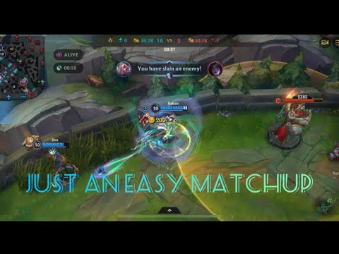 Rakan A-score | Rakan vs. Ziggs support - LoL: Wild Rift S7 patch 3.5b