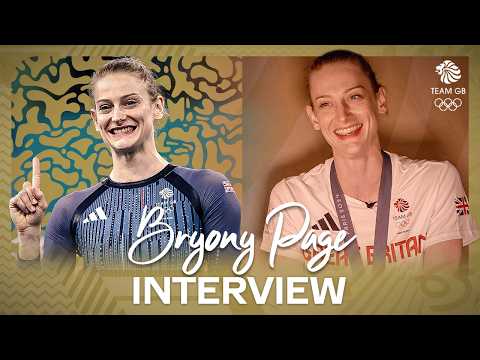 "I Needed To Step Up!" 🥇 | Bryony Page Reacts To Winning Gold At Paris 2024 | Team GB