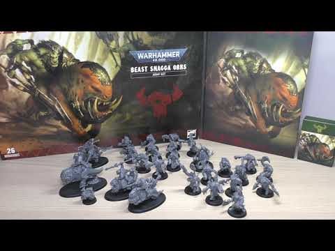 Beast Snaggas Ork Army Set - Review (WH40K)