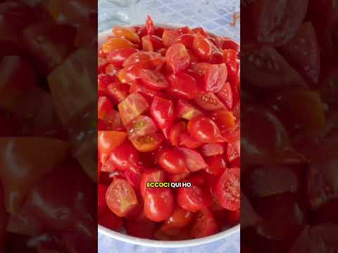 TOMATO PRESERVES #vegetablegarden #tomatoes #italiancuisine