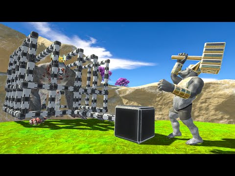 Ghor Prison Breaker Saves the Old Goro King - Animal Revolt Battle Simulator