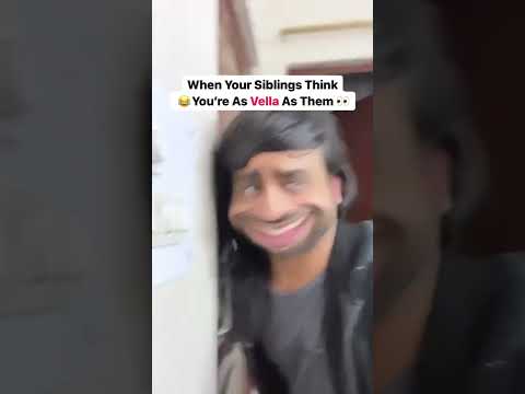 When your sibling has nothing to do😵💫 #funnyvideo #siblings #ytshorts #shorts #sarorahere