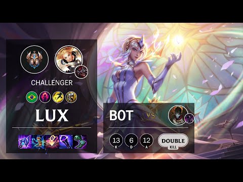 Lux Bot vs Jhin - BR Challenger Patch 11.3