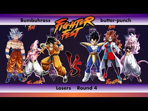 Flynn's Fighter Fest 5 Loser Round 4 - Bumbuhrass Vs Island | butter-punch Dragon Ball FighterZ