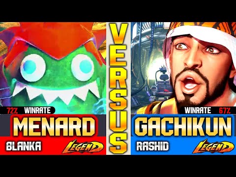 SF6 Blanka (MenaRD Vs Gachikun) Rashid ▰ High Level