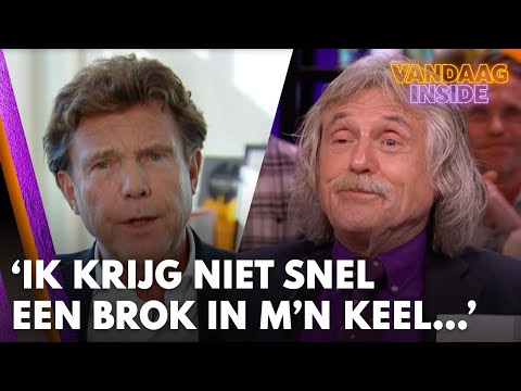Johan ziet ‘videoboodschap’ John de Mol: 'Ik krijg niet snel een brok in m’n keel, maar…'