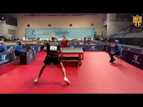 FRANCE 2021 | Bastien REMBERT vs Mathieu DE SAINTILAN | HIGHLIGHTS | Tennis de Table |