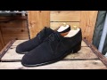 【John White】SUEDE Plain Toe MADE IN ENGLAND イングランド製 ジョンホワイト スエード プレーントゥ