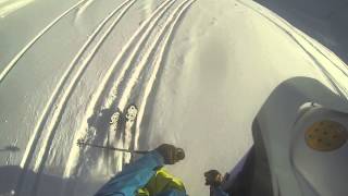 preview picture of video 'Freeride Telemark Skiing @Arolla (CH) 2015'