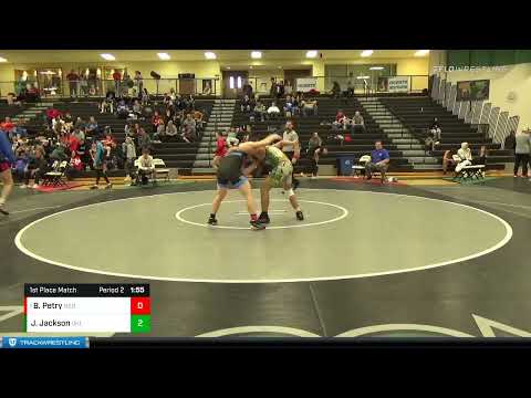 170 Lbs 1st Place Match - Brian Petry, Nebraska Vs Jacen Jackson, Oklahoma 85fb