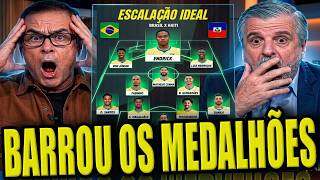 MIDIA REAGE A NOVA ESCALAÇÃO DE ANCELOTTI! ENDRICK VAI? BRASIL X HAITI