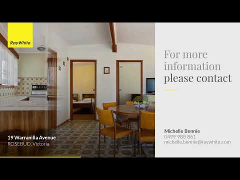 19 Warranilla Avenue, Rosebud, VIC 3939, 3 Bedrooms, 2 Bathrooms, House