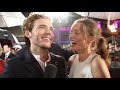 sam claflin • thg cast - with laura and just him