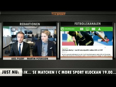 Derbyspecial: "AIK är favorit mot Djurgården" - TV4 Sport