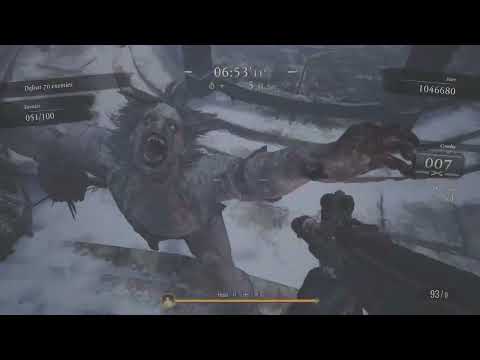 RE8 Mercenaries Bloody River II Chris SSS Finishing Reload Dragoon Cheese Method