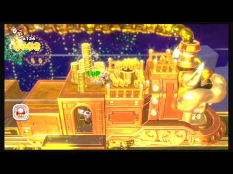 E24K's Super Mario 3D World - World 5-Bonus [Gold Coin Train]