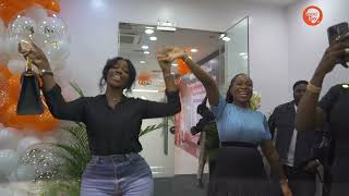 HILDA BACI AND GINO NIGERIA PRESS  CONFERENCE #biggestPotOfJollofrice