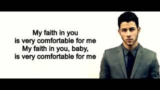 Nick Jonas - Comfortable Lyrics