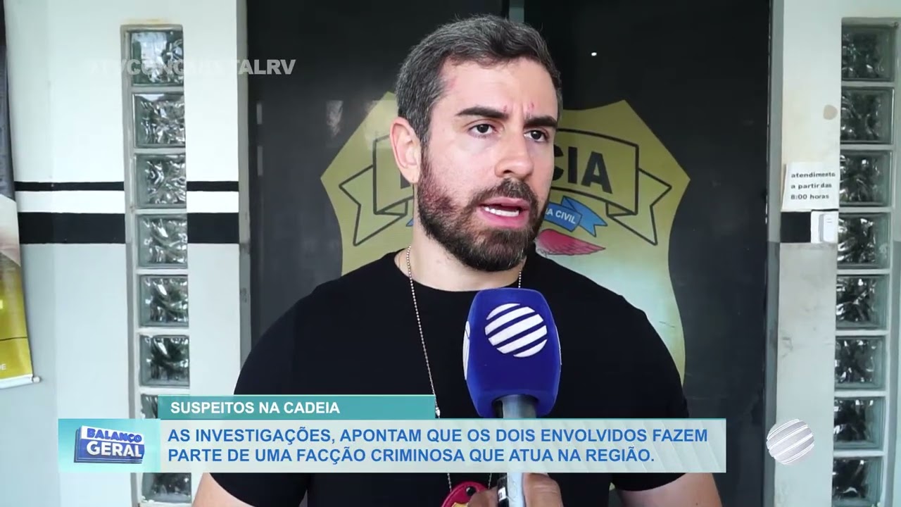 Dois homens são presos suspeitos de tentativa de homicídio contra morador de rua LRV.