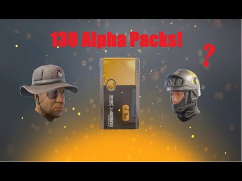 The Best Alpha Pack Opening I've Ever Seen! | 130 Alpha Packs Opened | Rainbow Six Siege