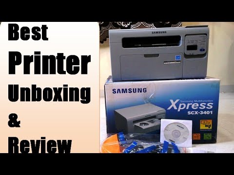 Samsung SCX-3401 Multi-Function Monochrome Laser Printer, For