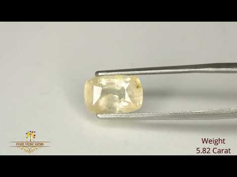 Yellow Sapphire 5.83ct. (Premium) video