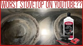 How to Clean a Glass Stove Top With a Razor | Getting Rid of My Ugly Rings On My Stove