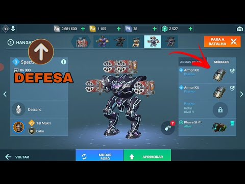 War Robots!! 3 maneiras de aumentar a defesa do seu robô