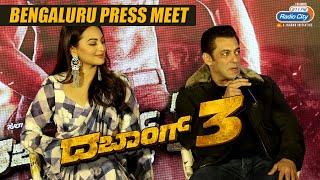 Dabangg 3 BENGALURU Press Meet | Salman Khan | Kiccha Sudeep | Sonakshi Sinha | Prabhu Deva video